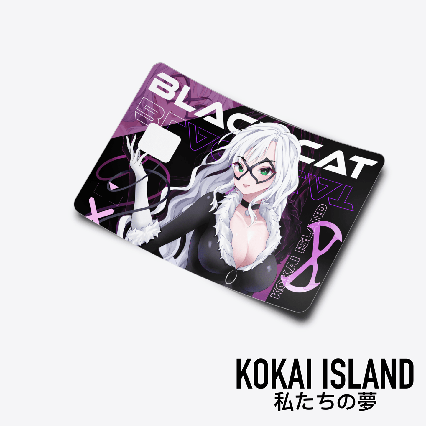 Black Cat Card Skin - SuperheroDecalKokai Island