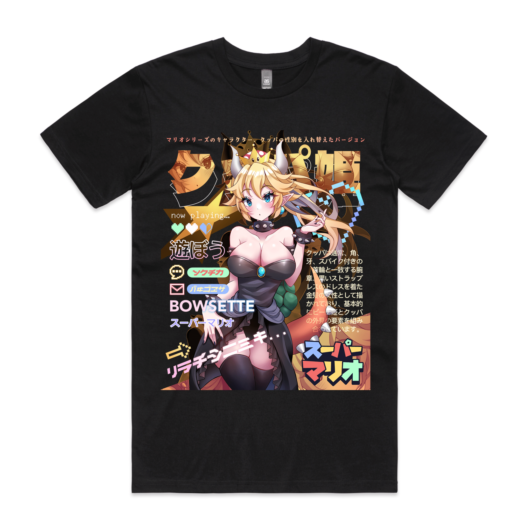 bowsette card sleeves Bowsette T-Shirt