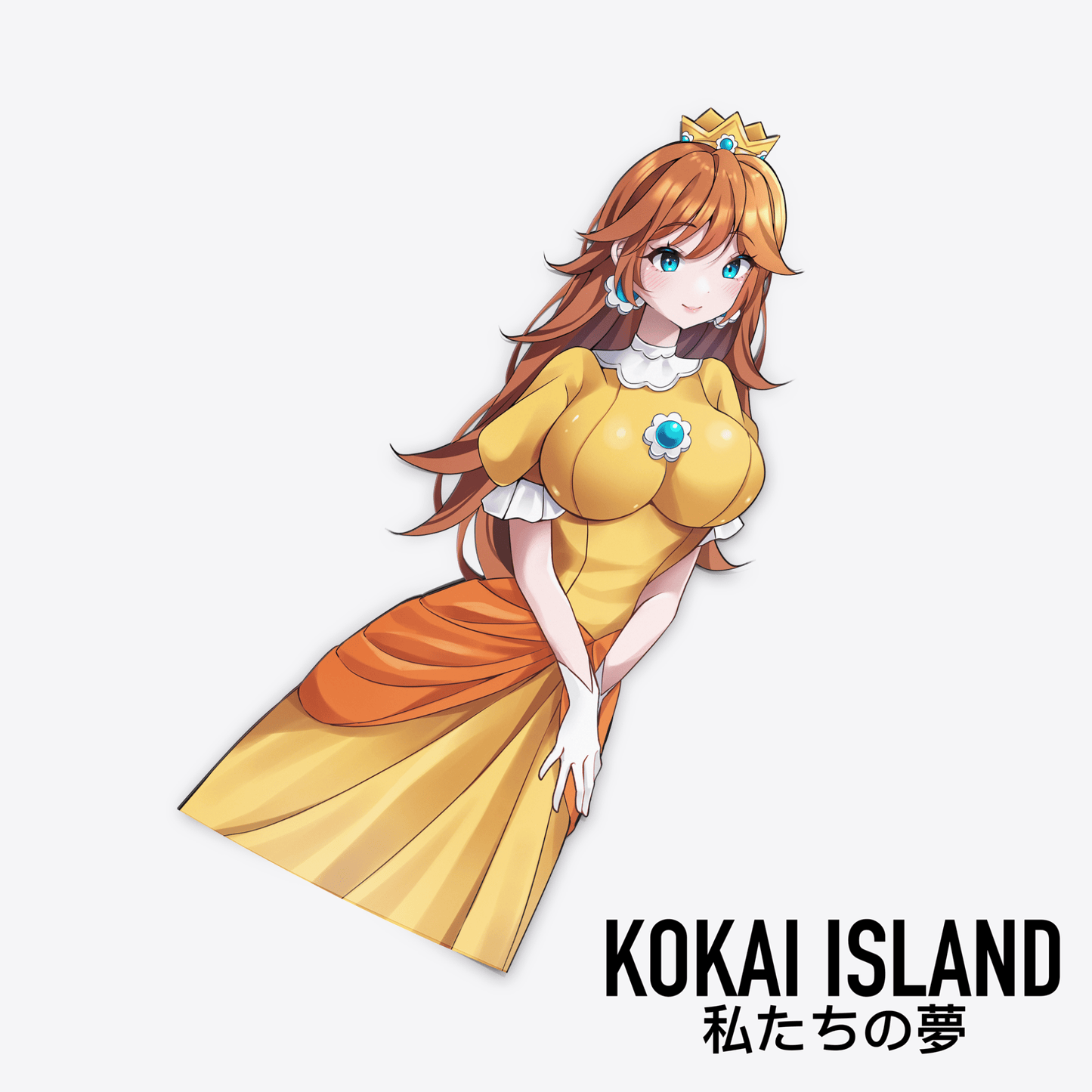 Daisy Decal - Mushroom KingdomDecalKokai Island