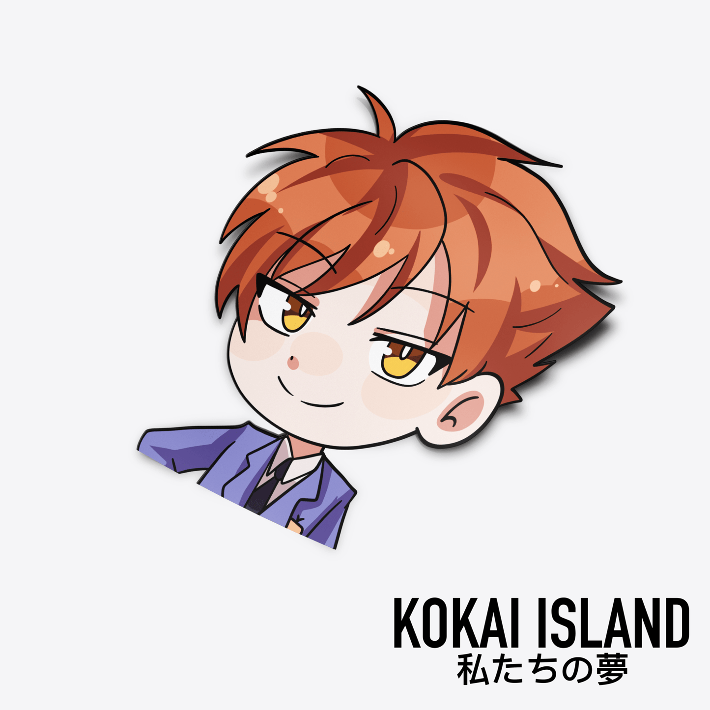 Hikaru Decal - Ouran Host ClubDecalKokai Island