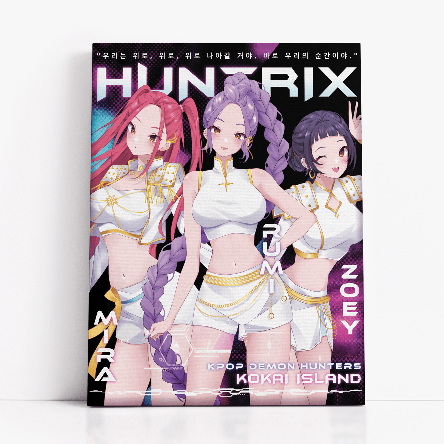 Huntrix Print - HuntrixPrintKokai Island
