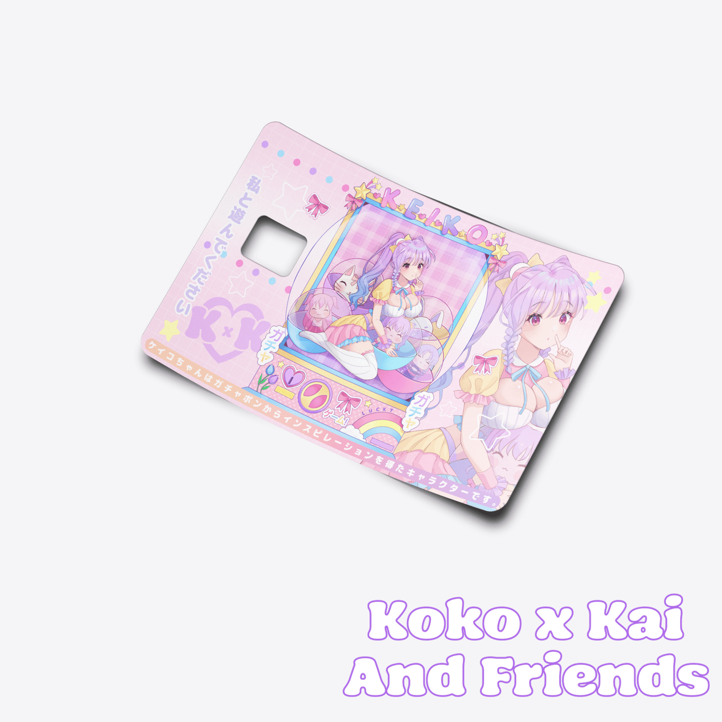 Keiko Card Skin - Koko x Kai and FriendsDecalKokai Island