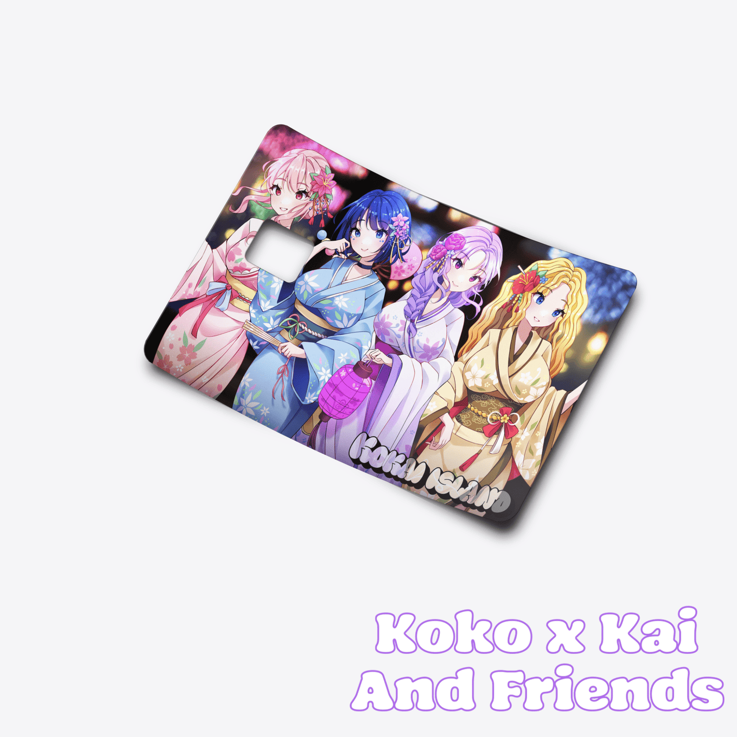 Kimono Card Skin - Koko x Kai and FriendsDecalKokai Island