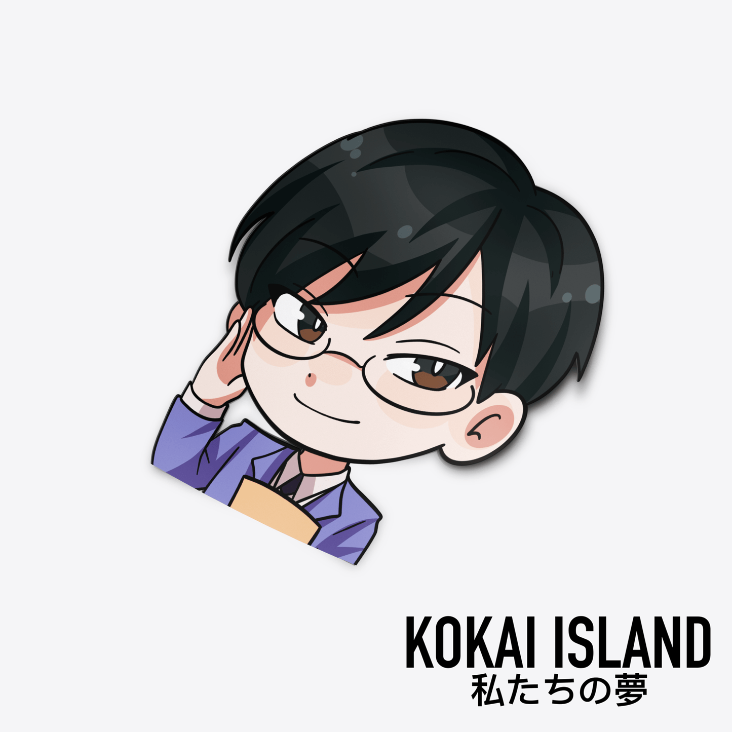 Kyoya Decal - Ouran Host ClubDecalKokai Island