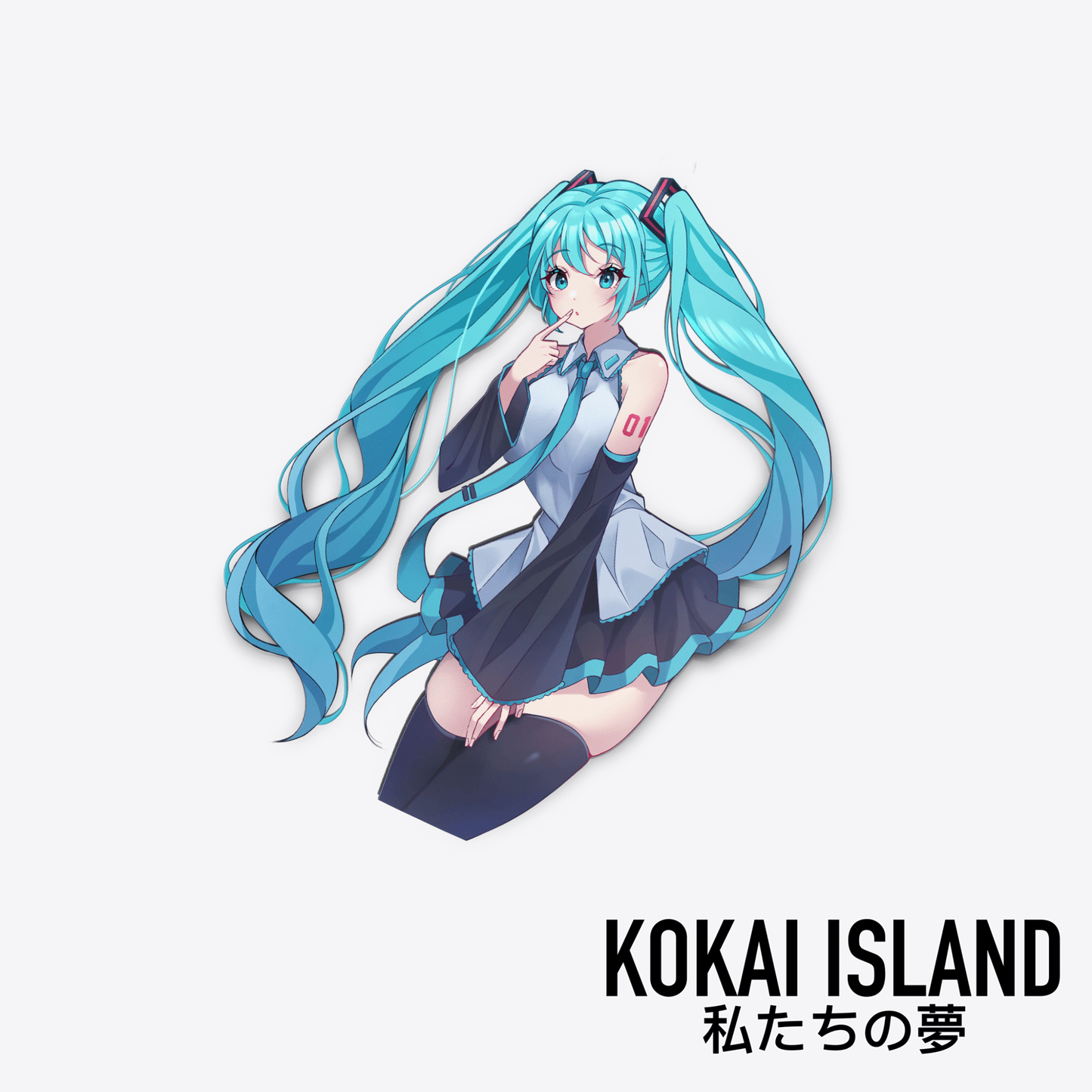 Miku Decal - Hatsune MikuDecalKokai Island