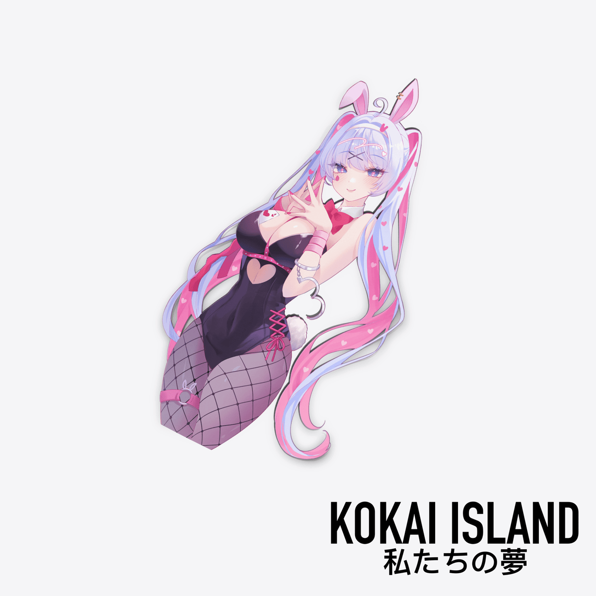 Miku Down the Rabbit Hole DecalDecalKokai Island