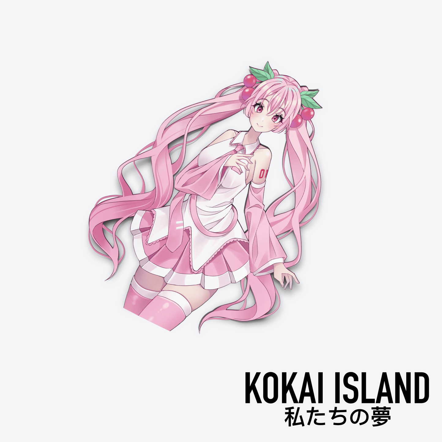 Miku Sakura Decal - Hatsune MikuDecalKokai Island