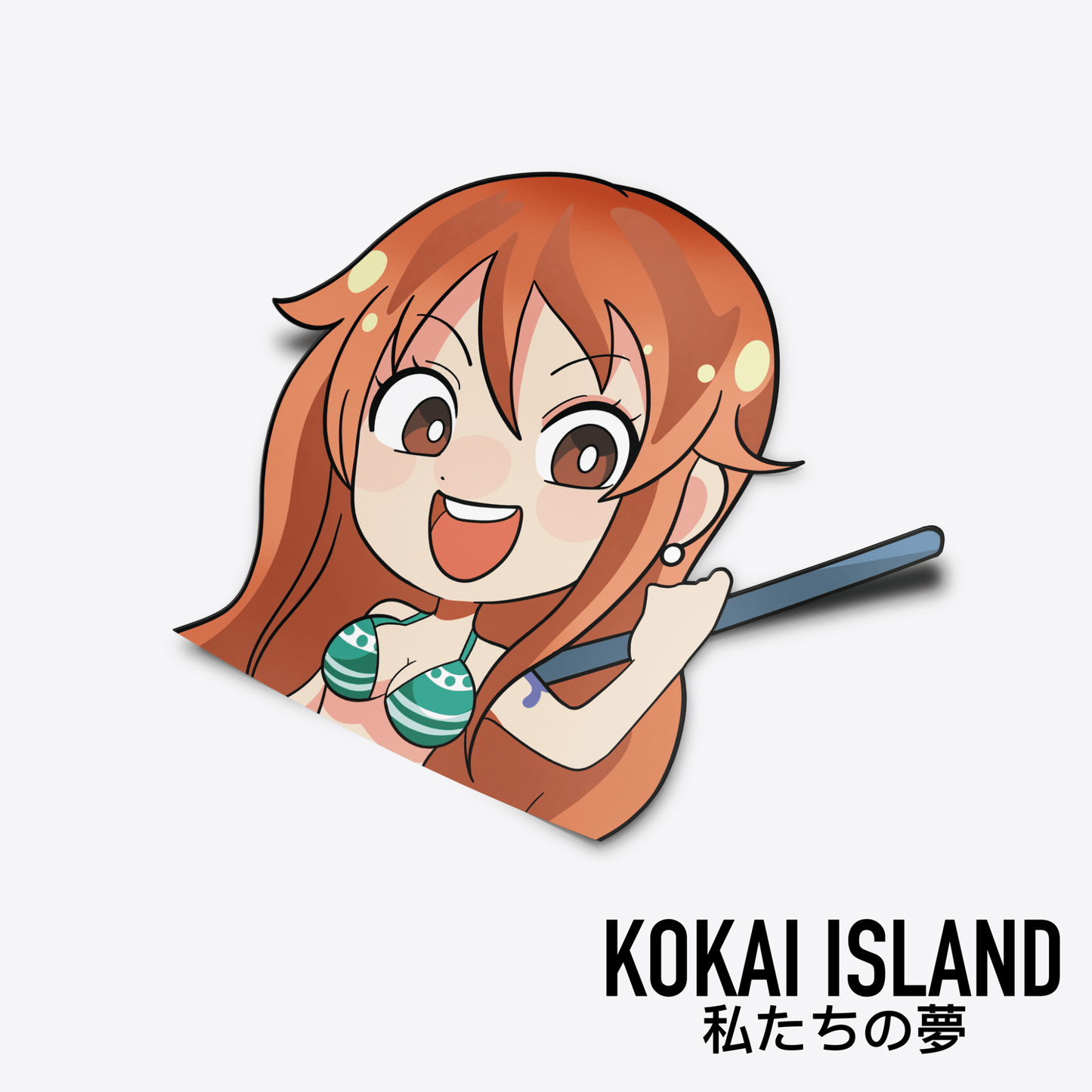 Nami Chibi Decal - One PieceDecalKokai Island