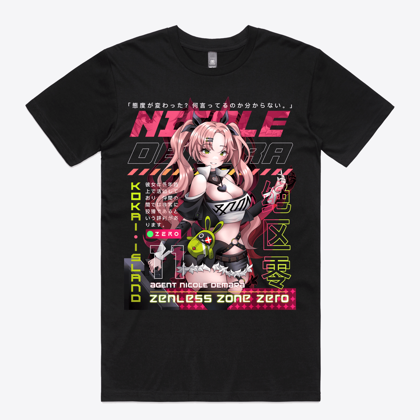Nicole Shirt - Zenless Zone ZeroShirtKokai Island