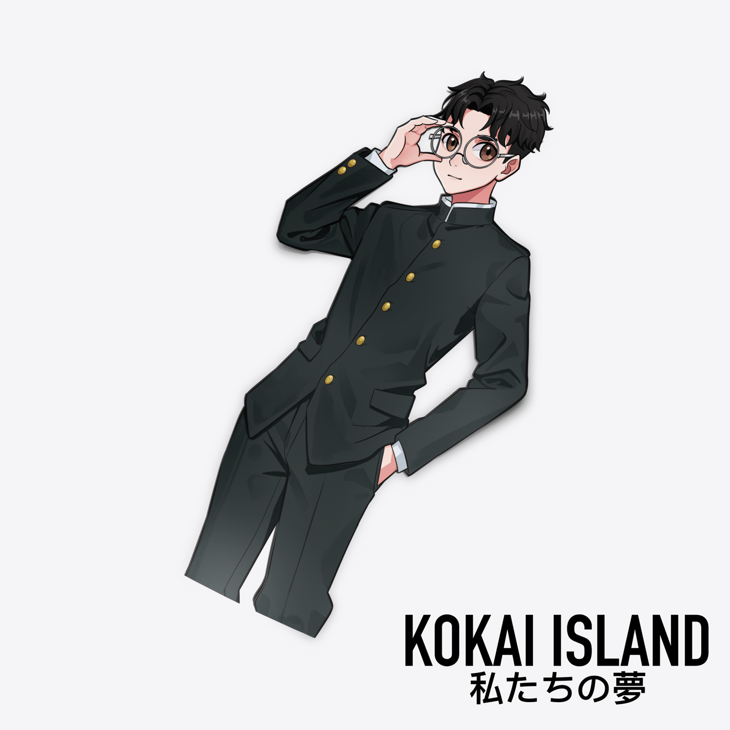 Okarun Decal - DandadanDecalKokai Island