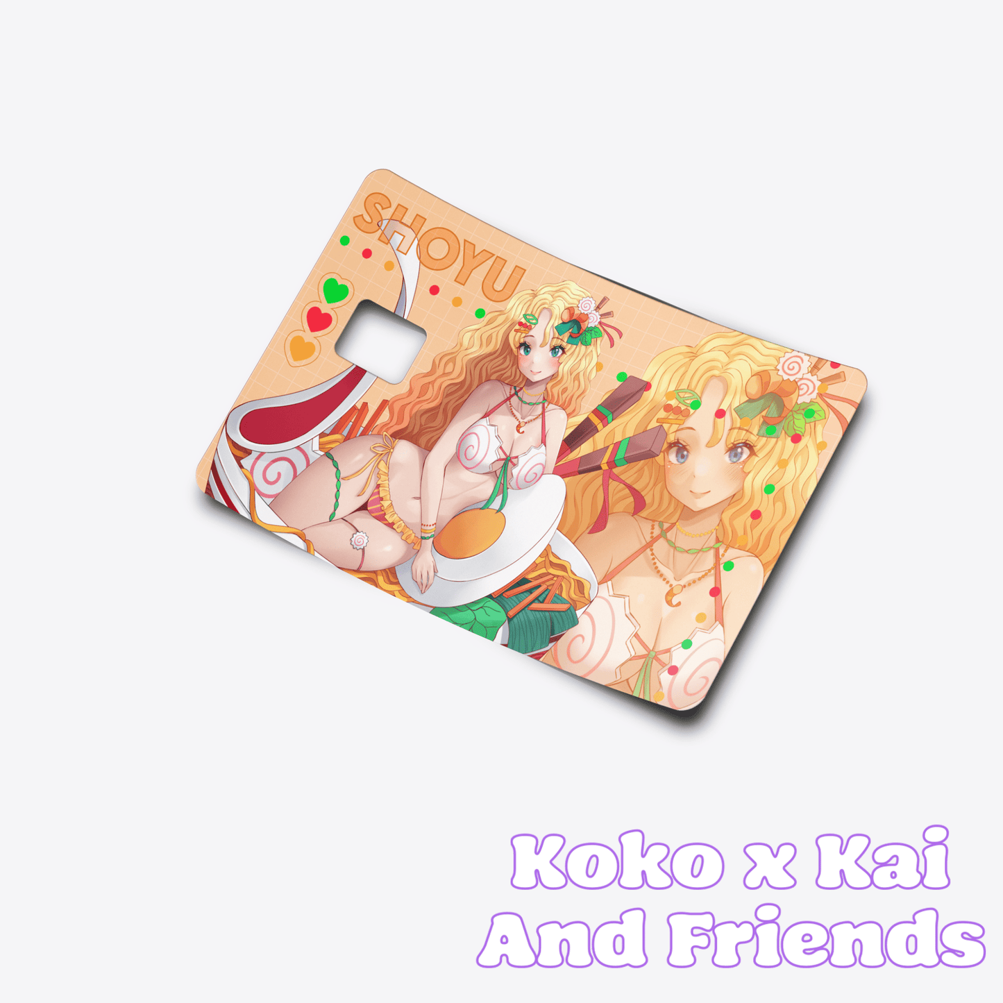 Shoyu Card Skin - Koko x Kai and FriendsDecalKokai Island