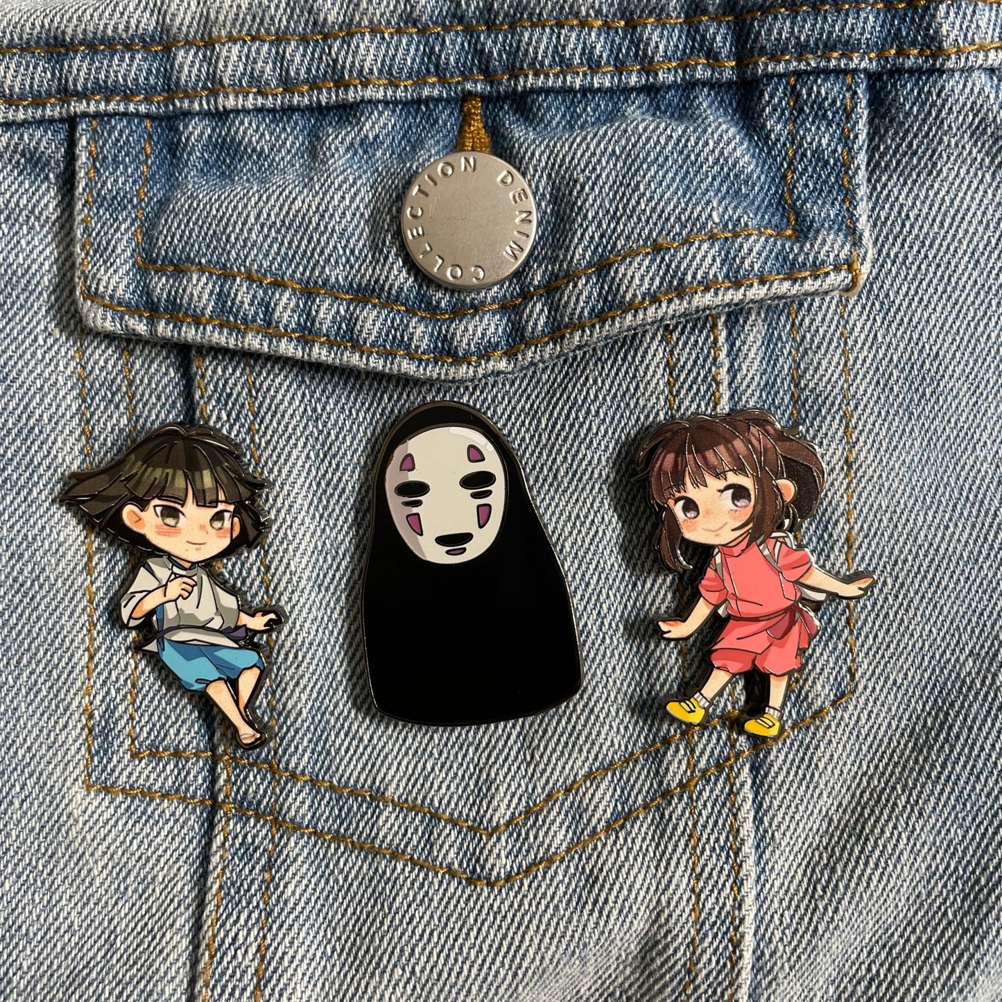 Spirited Girl - Hard Enamel PinPinKokai Island