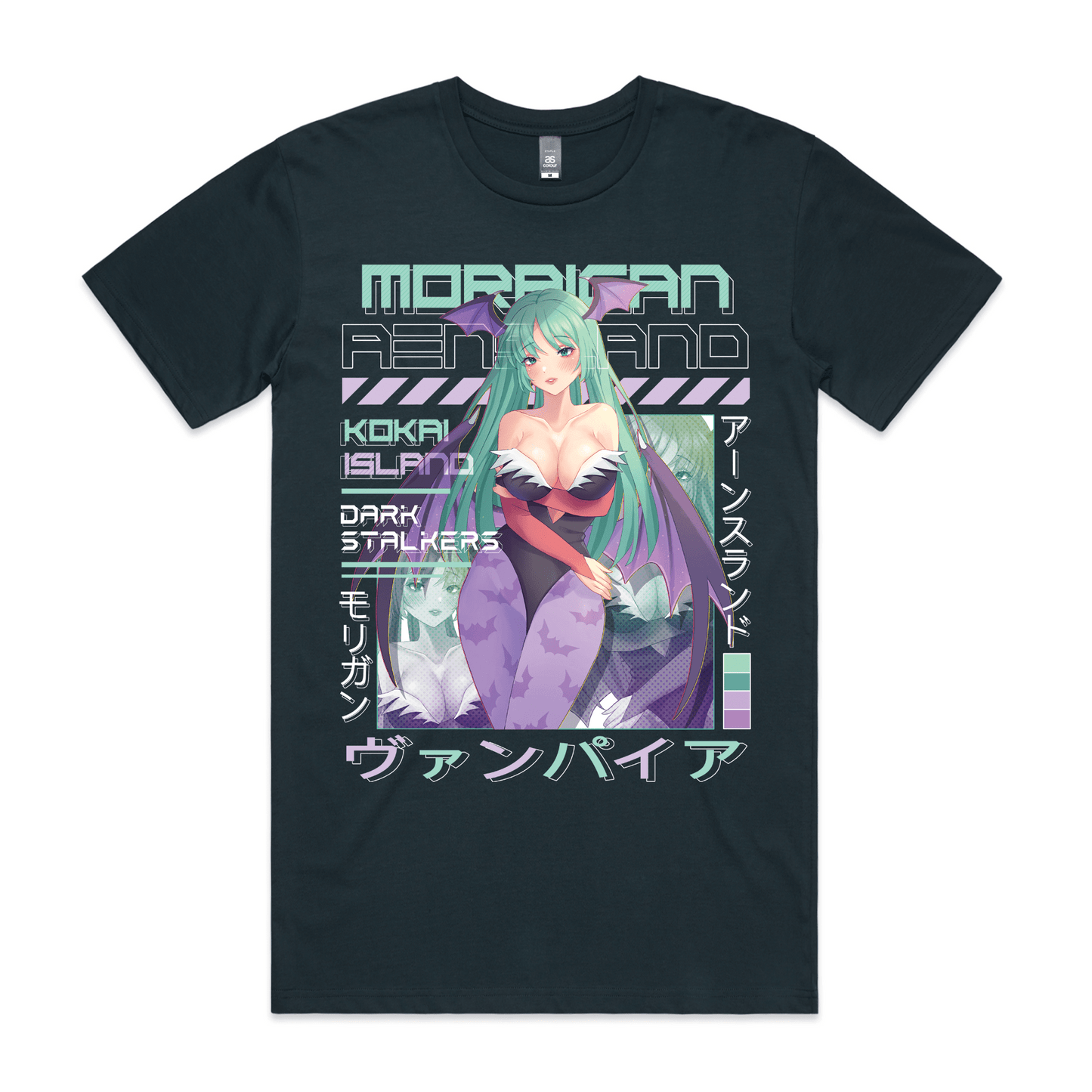 Teal Succubus T-ShirtShirtKokai Island