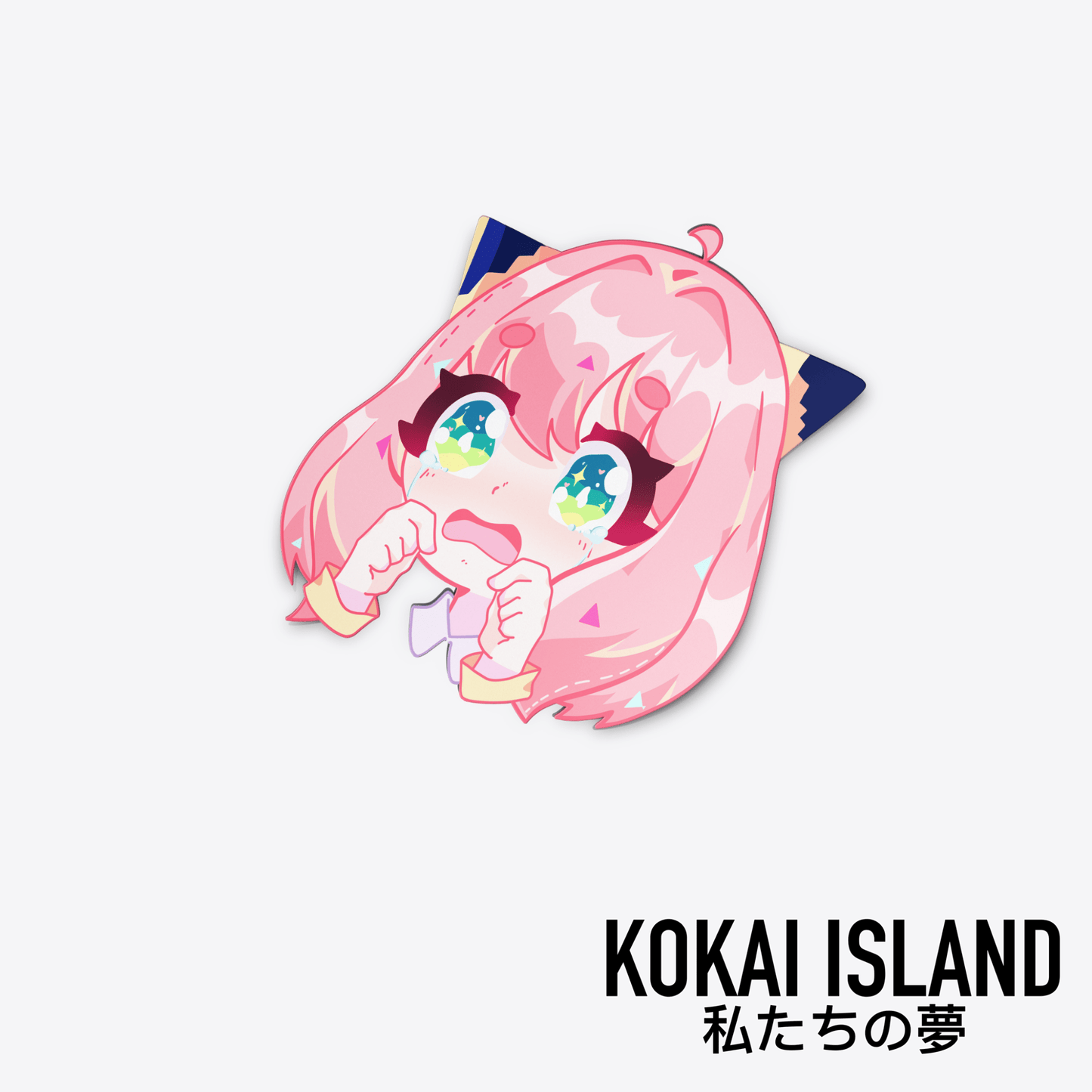 Telepath Crying DecalDecalKokai Island