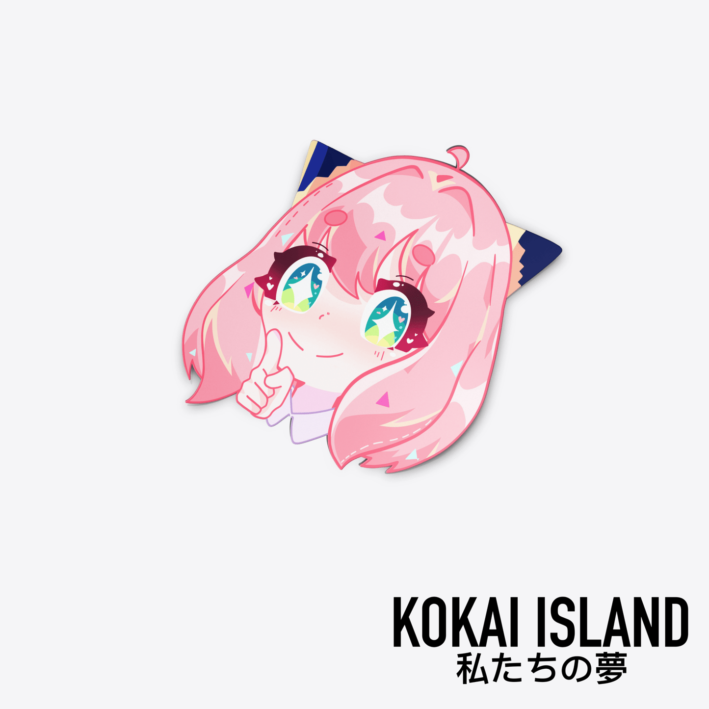 Telepath Finger Point DecalDecalKokai Island