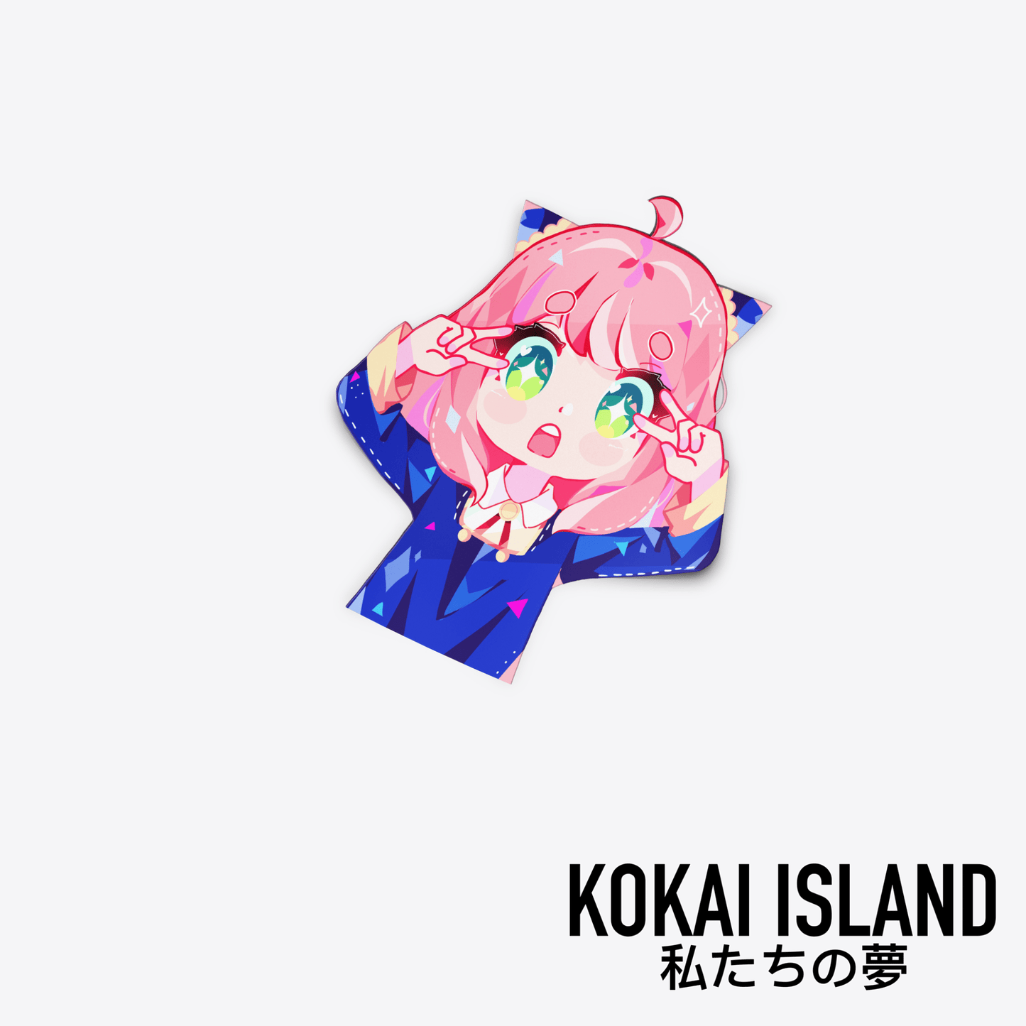 Telepath Peace Sign DecalDecalKokai Island