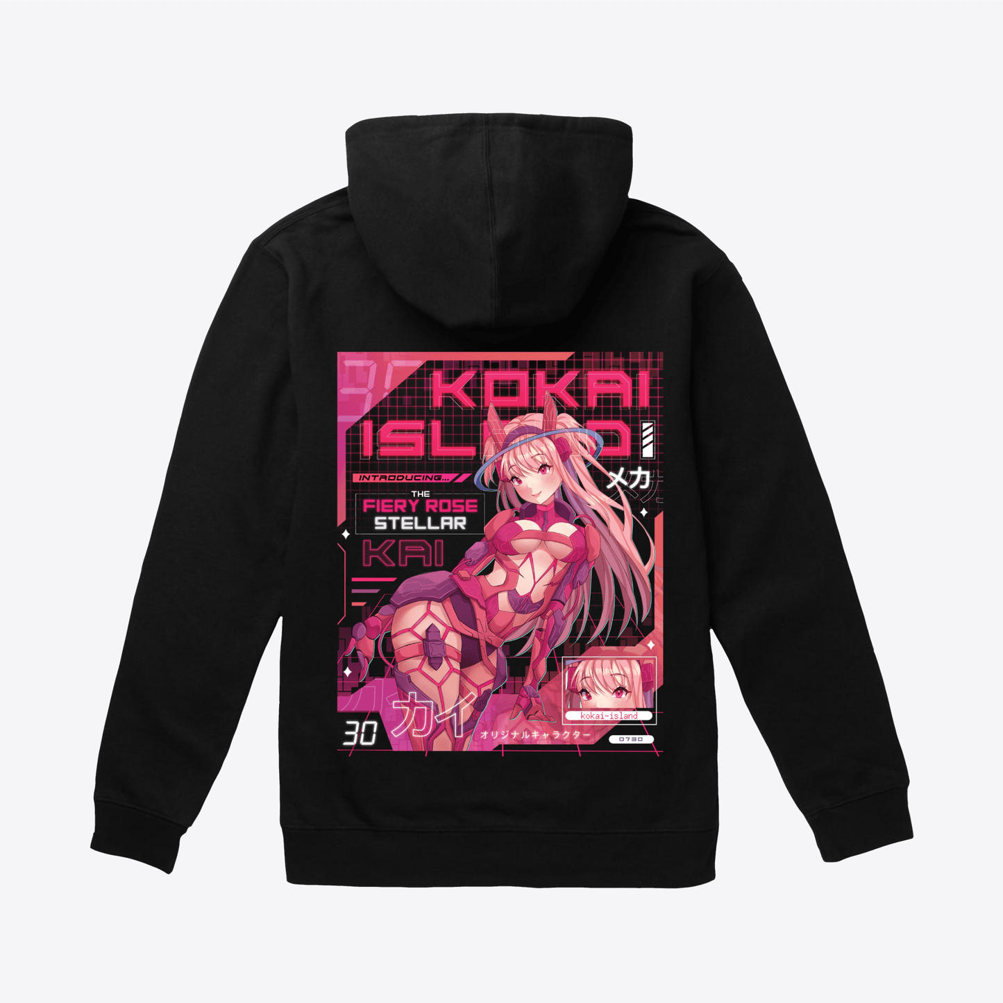 The Fiery Rose Stellar Kai HoodieHoodieKokai Island