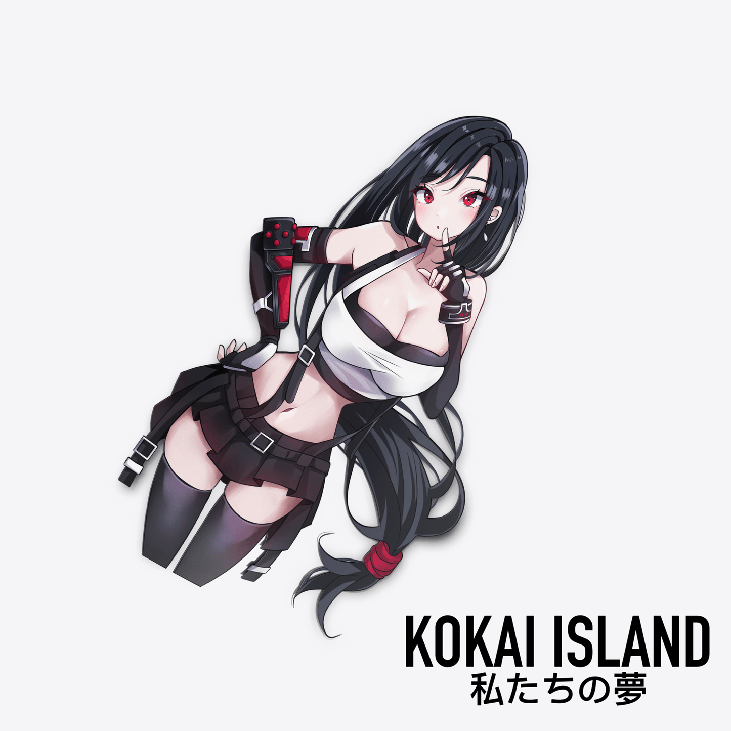 Tifa Decal - Final FantasyDecalKokai Island