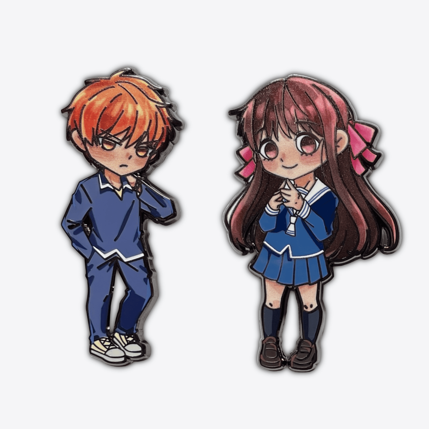 Tohru and Kyo - Hard Enamel PinsPinKokai Island
