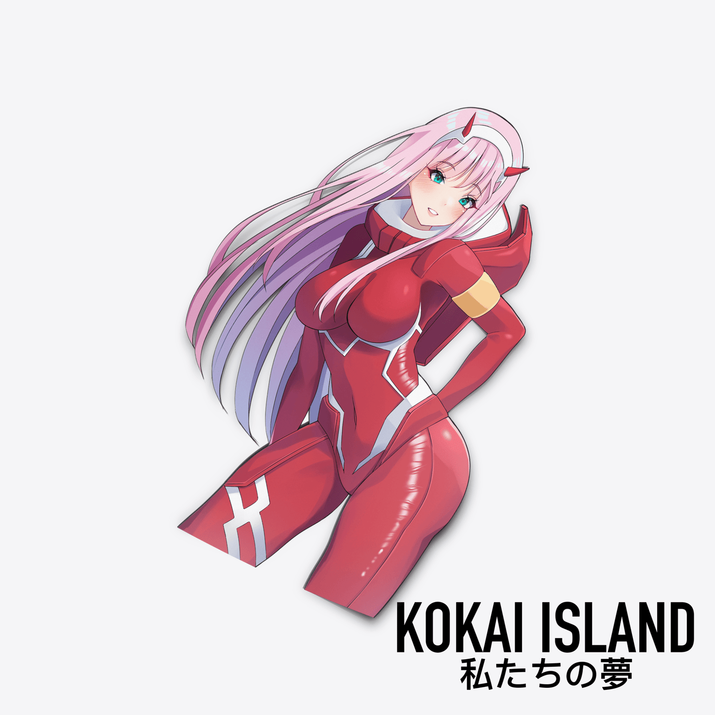 Zero Two Decal - Darling in the FranxxDecalKokai Island