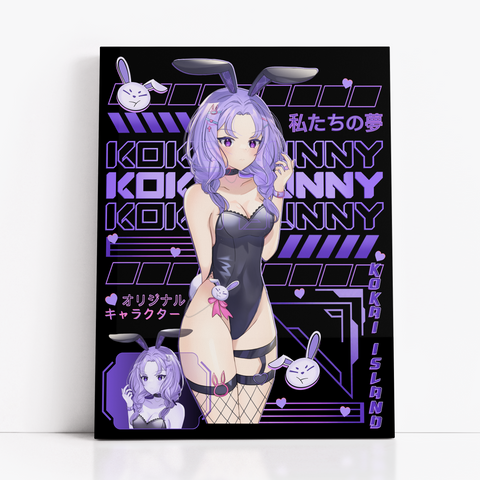 Koko Bunny - OC Collection Print