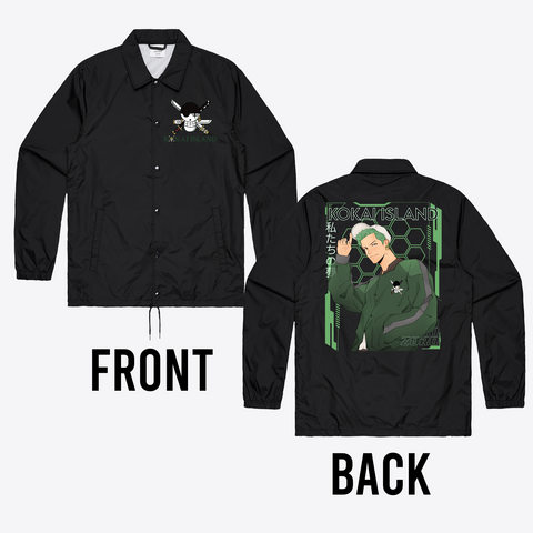 Green Pirate Windbreaker