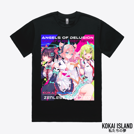 Angels of Delusion T-Shirt - Zenless Zone ZeroShirtKokai Island