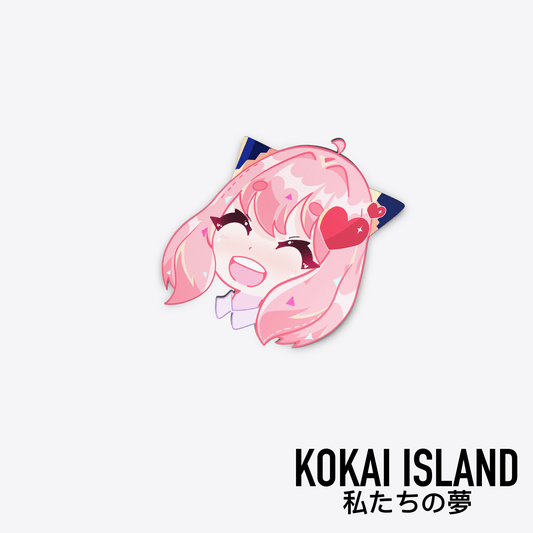 Anya Heart Decal - Spy FamilyDecalKokai Island