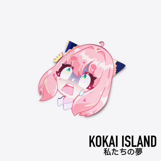 Anya Shocked Decal - Spy FamilyDecalKokai Island
