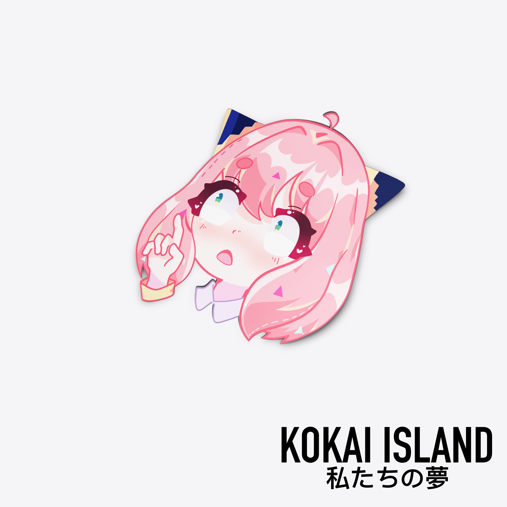 Anya Small Eyes Decal - Spy FamilyDecalKokai Island