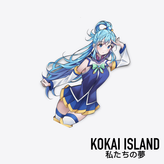Aqua Decal - KonosubaDecalKokai Island