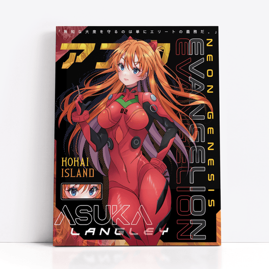 Asuka Print - EvangelionPrintKokai Island