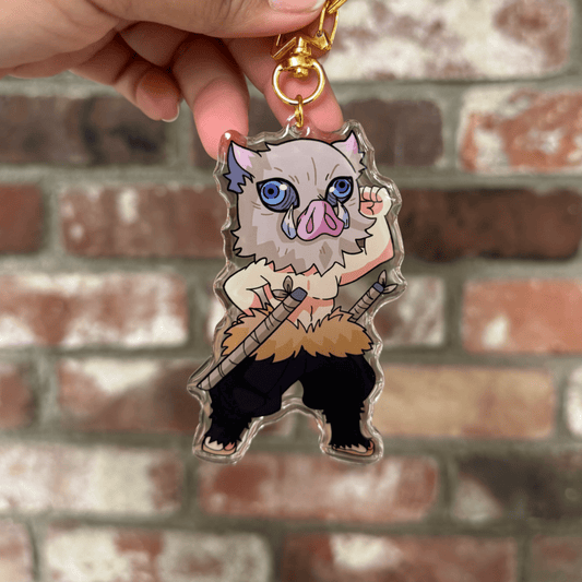 Beast Breathing Chibi Keychain - DSKeychainKokai Island