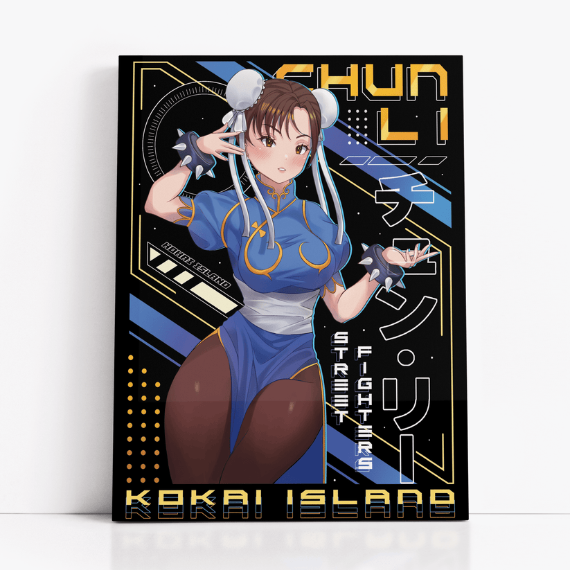 Chun Li Island Code Chun Li Print - Street Fighter – Kokai Island