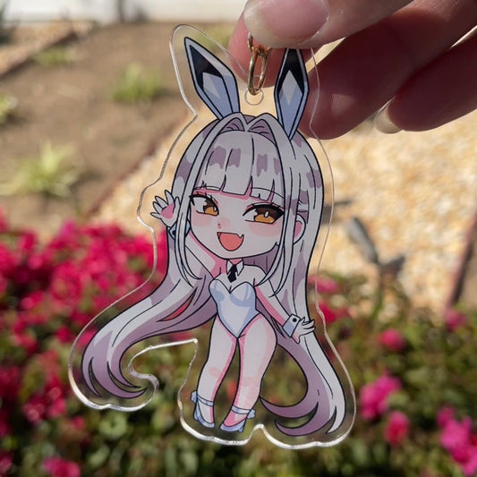 Blanc Chibi Keychain - NikkeKeychainKokai Island
