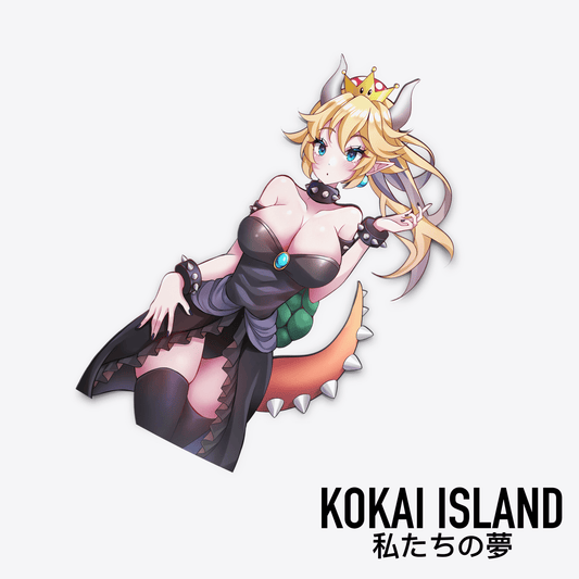 Bowsette Decal - Mushroom KingdomDecalKokai Island