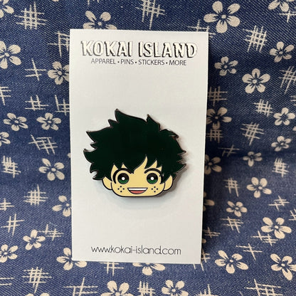 Broccoli Hair Hero - Hard Enamel PinPinKokai Island