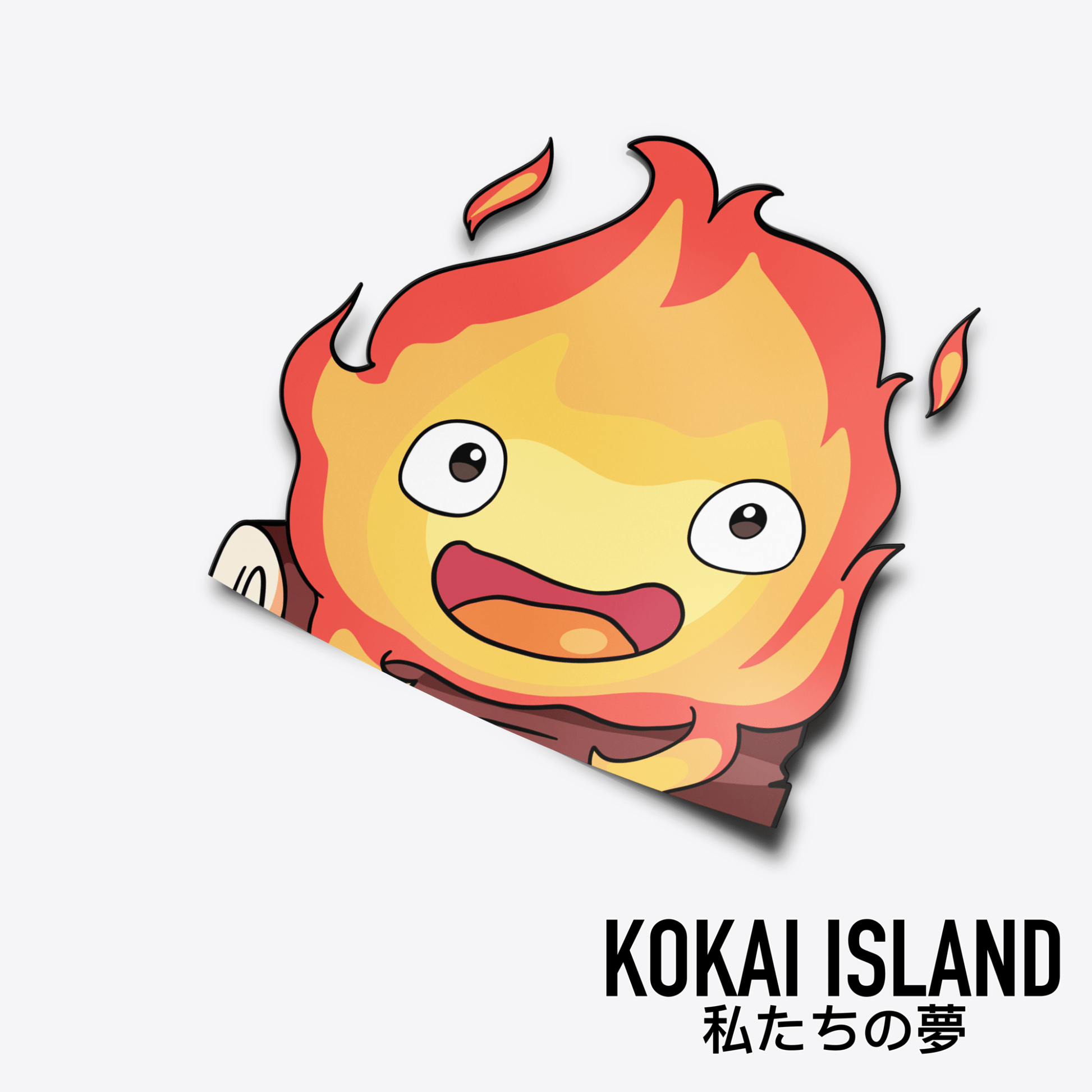 Calcifer DecalDecalKokai Island