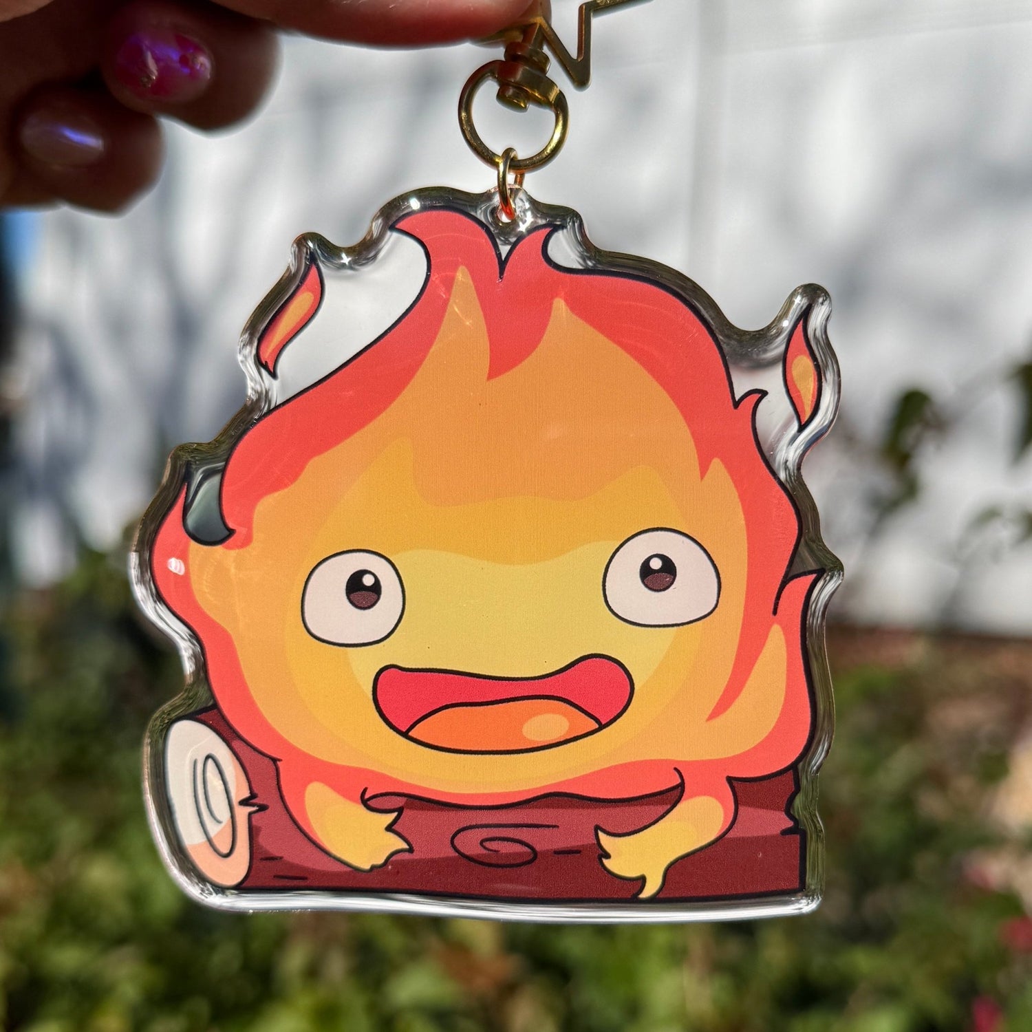 Calcifer Keychain - Studio GhibliKeychainKokai Island