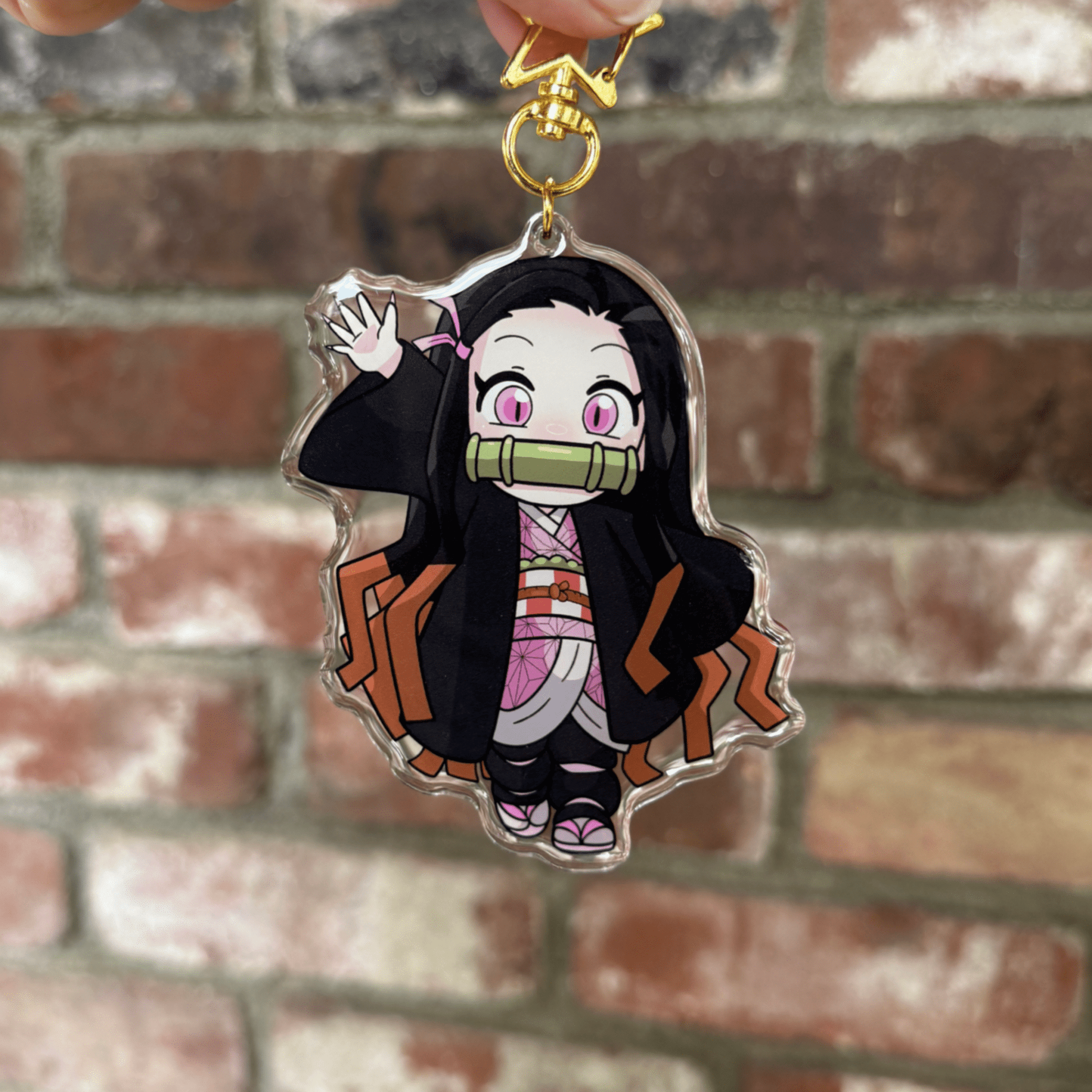 Demon Sister Chibi Keychain - DSKeychainKokai Island