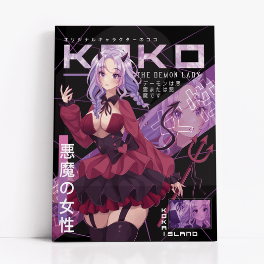 Devil Koko - OC Collection PrintPrintKokai Island