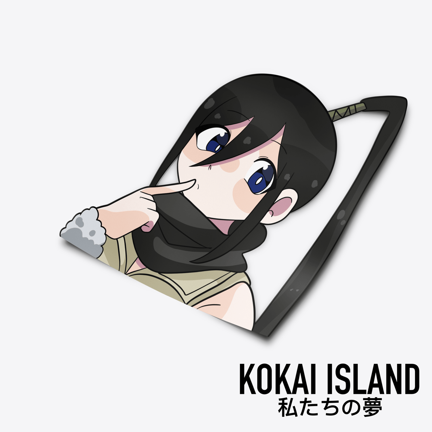 Double Sided Scythe DecalDecalKokai Island