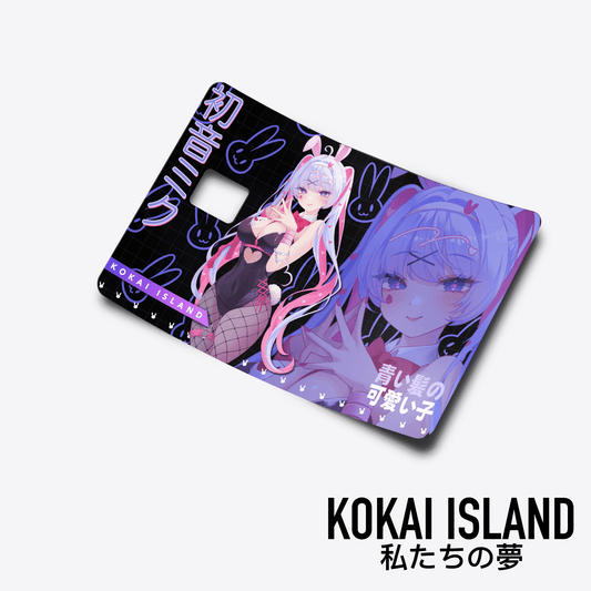 Down the Rabbit Hole Miku Card SkinDecalKokai Island