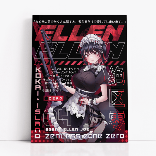 Ellen Joe - Zenless Zone ZeroPrintKokai Island