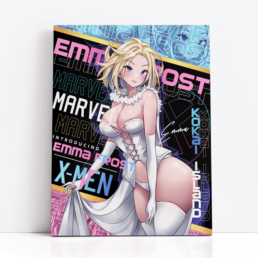 Emma Frost Print - Comic GirlsPrintKokai Island