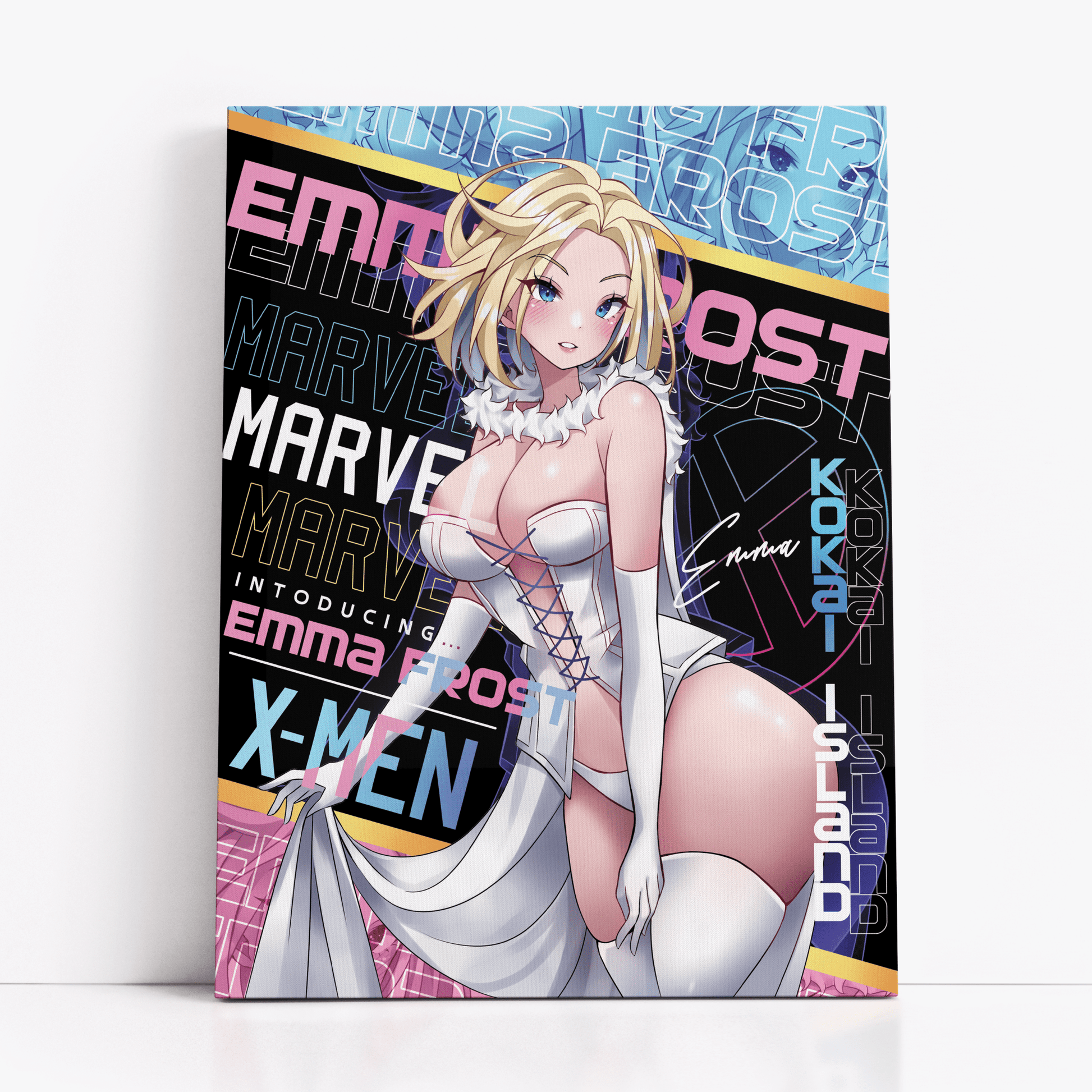 Emma Frost Print - X - MenPrintKokai Island