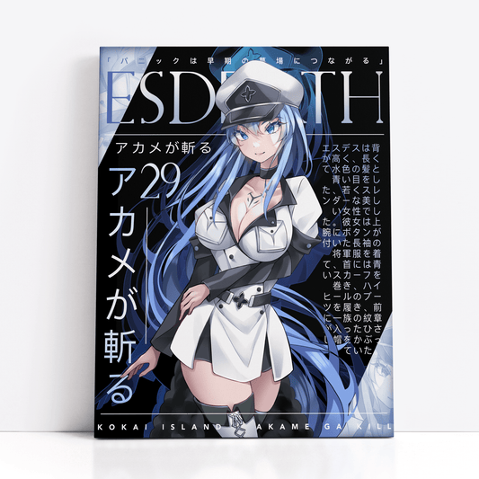 Esdeath Print - Akame ga Kill!PrintKokai Island