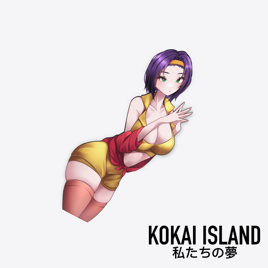 Faye Valentine Decal - Cowboy BebopDecalKokai Island