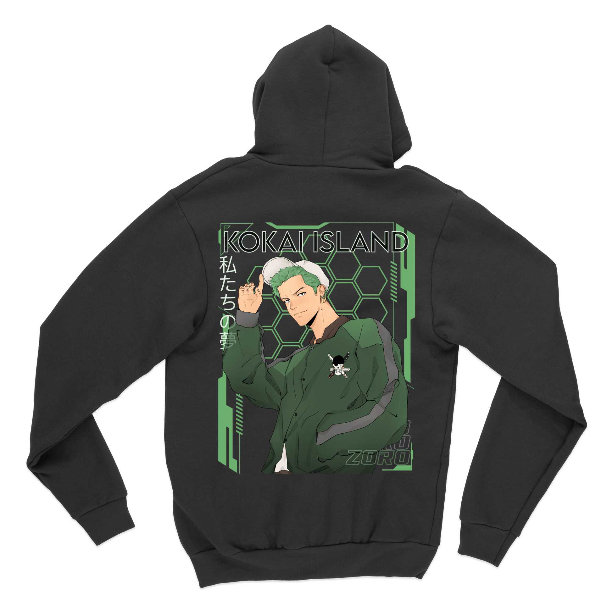 Green Pirate HoodieHoodieKokai Island