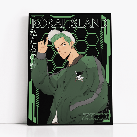 Green Pirate - Pirate Collection PrintPrintKokai Island